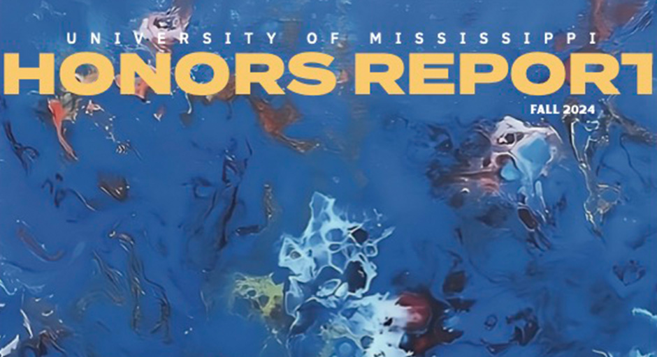 Cover of the Fall 2024 edition of the Honors Report