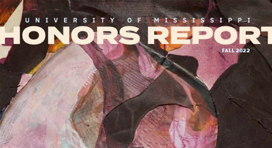 Fall 2022 edition of the Honors Report